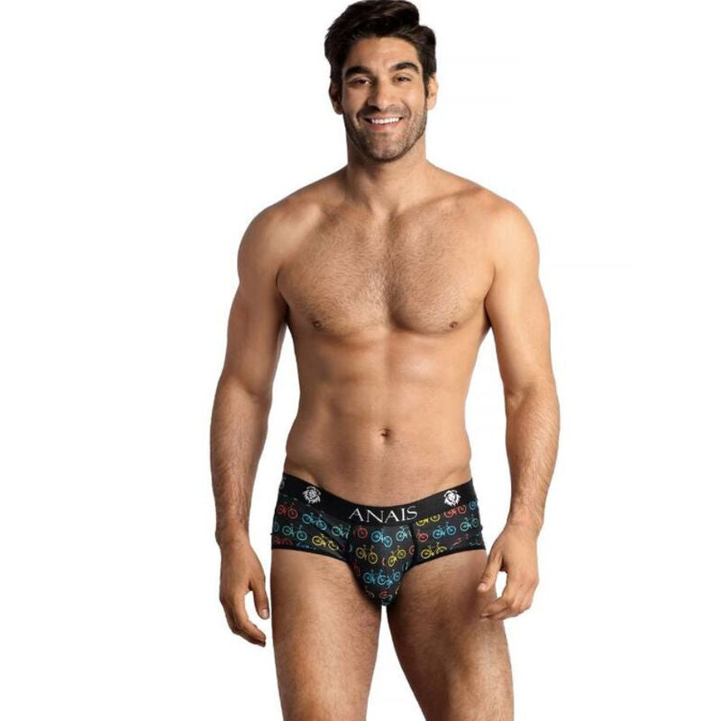 This image features the Anais Men - Benito Brief L, a pair of men's underwear designed with a sporty and bold cut. The briefs are crafted from high-quality materials, offering a snug and comfortable fit. Anais Men